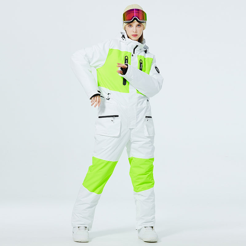 Arctic Queen Slope Star Icon Skianzüge für Herren, Winter-Schneeoveralls