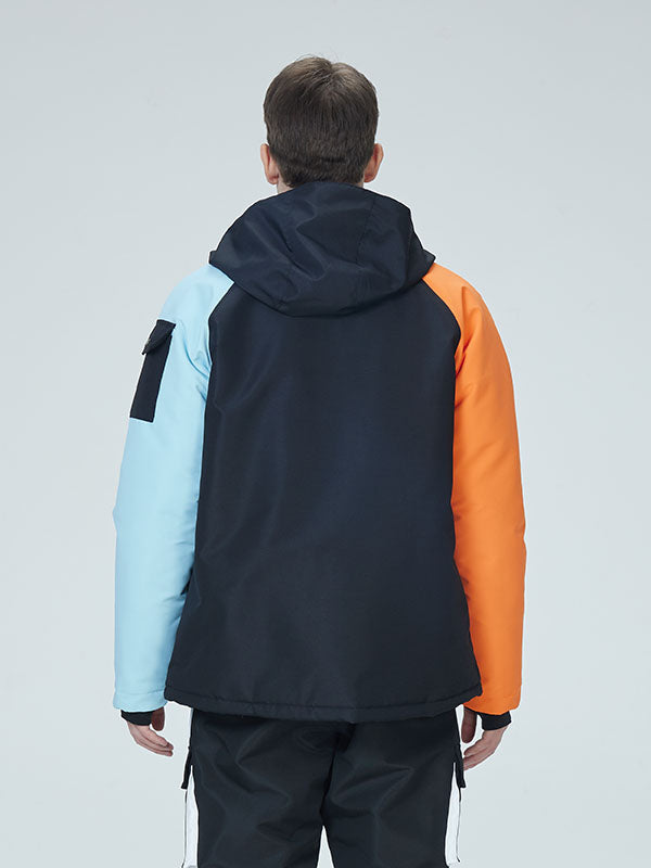 Arctic Queen Herren-Skijacke „Divided Sky Colorblock“