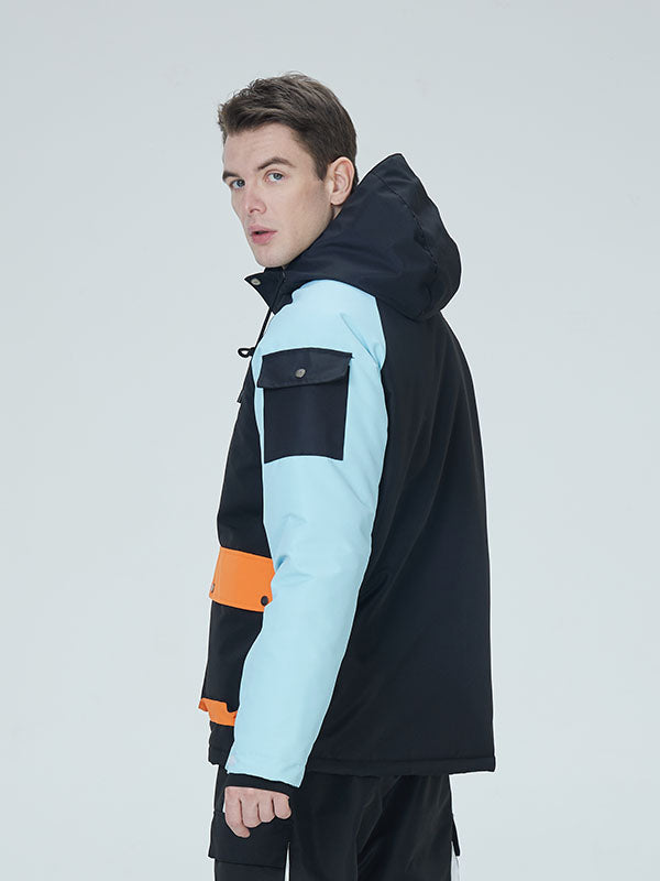 Arctic Queen Herren-Skijacke „Divided Sky Colorblock“
