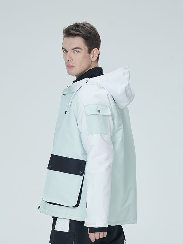 Arctic Queen Herren-Skijacke „Divided Sky Colorblock“