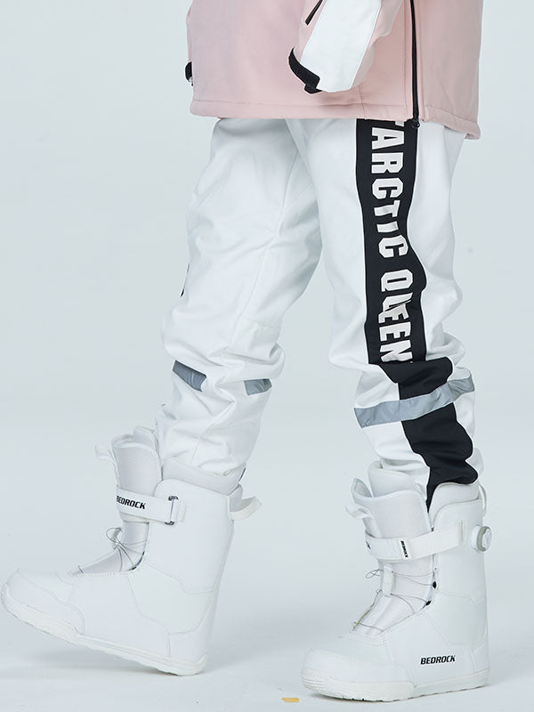 Arctic Queen Herren-Snowboardhose mit reflektierendem Band, wasserdicht