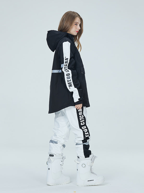 Arctic Queen Winter Guide Stripe Schneeanzüge für Damen