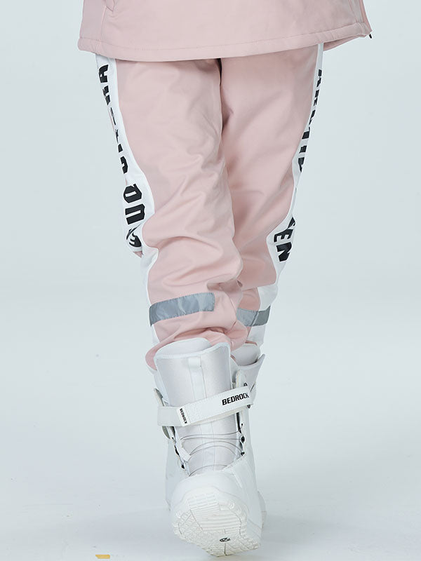 Arctic Queen Herren-Snowboardhose mit reflektierendem Band, wasserdicht