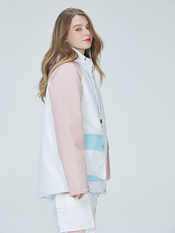 Arctic Queen Herren-Skijacke „Divided Sky Colorblock“