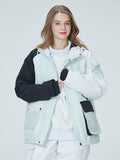 Arctic Queen Damen-Skijacke „Divided Sky Colorblock“