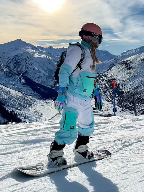 SpeedPanda Mountain Unisex Alpine SummitBlast Schneeanzug für Damen
