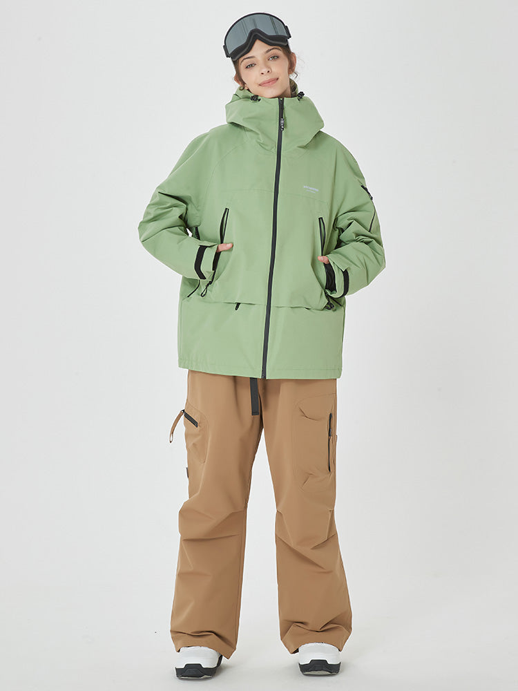 Mountain Breaker Damen-Skianzug, Thermo-Winterjacke und -hose