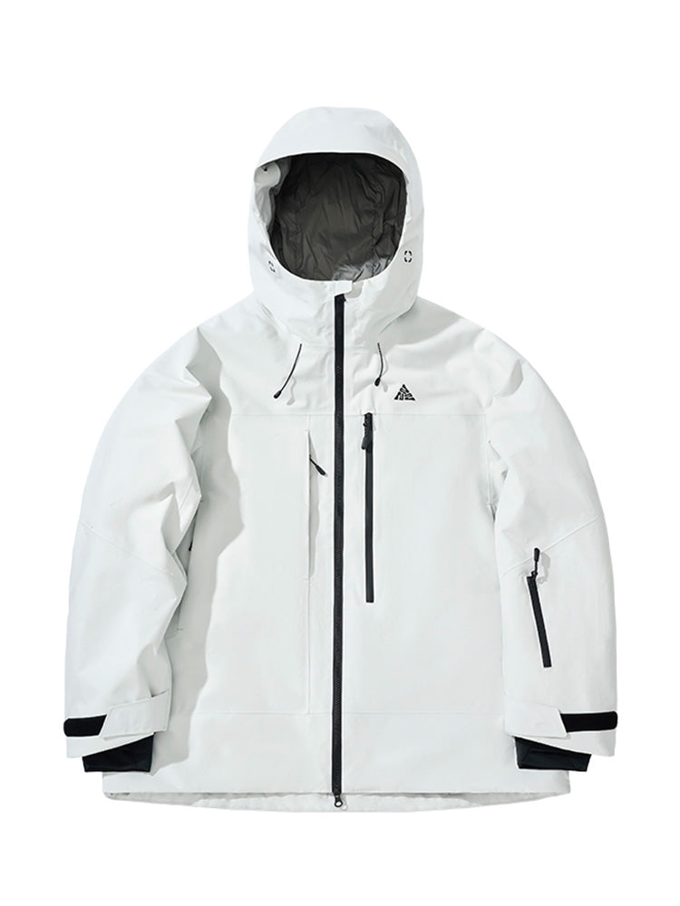 Damen-Unisex-3L-Schneejacke „Snow-Peak Baggy“ von Nandn