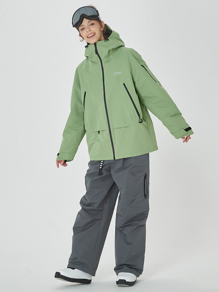 Mountain Breaker Damen-Skibekleidung Thermo-Winterjacke & -hose