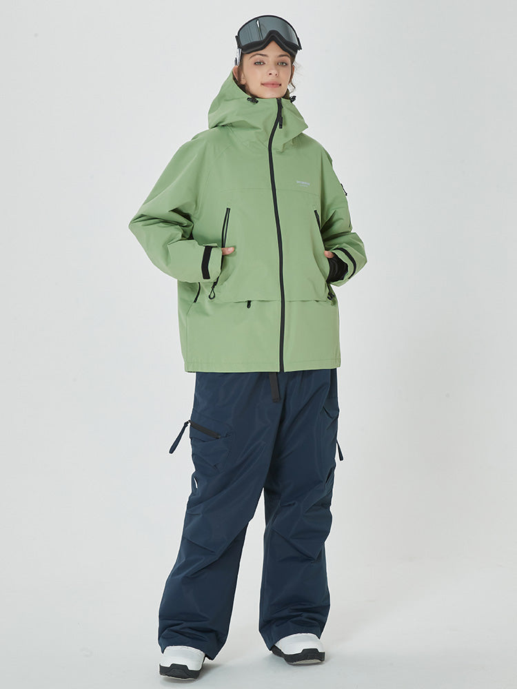 Mountain Breaker Damen-Skianzug, Thermo-Winterjacke und -hose