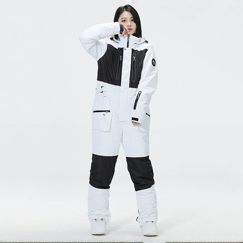 Arctic Queen Slope Star Icon Skianzüge für Herren, Winter-Schneeoveralls