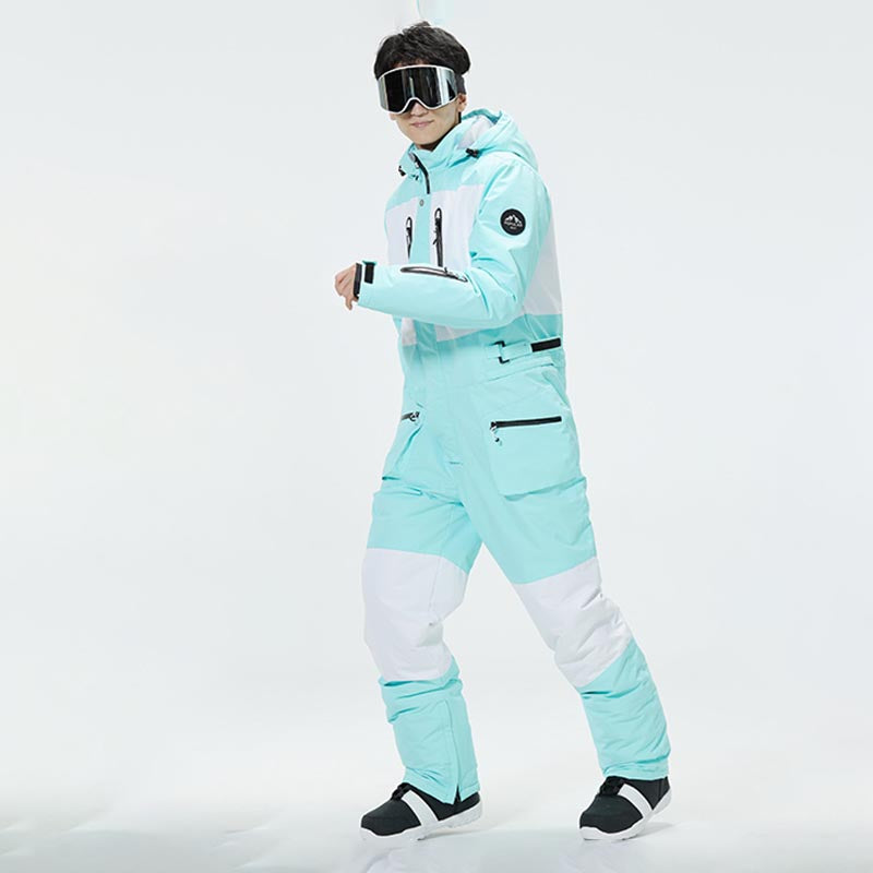 Arctic Queen Slope Star Icon Skianzüge für Herren, Winter-Schneeoveralls
