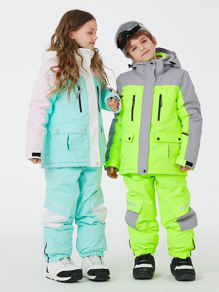 Wasserdichte Schneeanzüge für Kinder und Mädchen, ideal für Bergliebhaber
