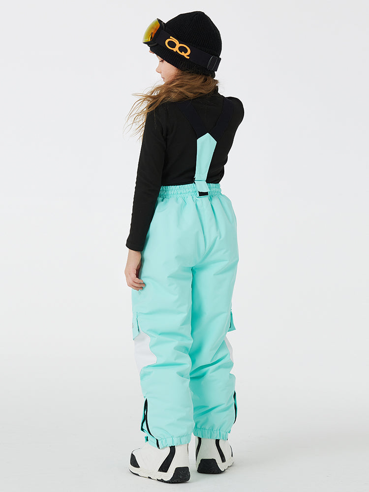 Unisex-Schneehose für Kinder und Bergliebhaber, wasserdicht, Ski-Latzhose