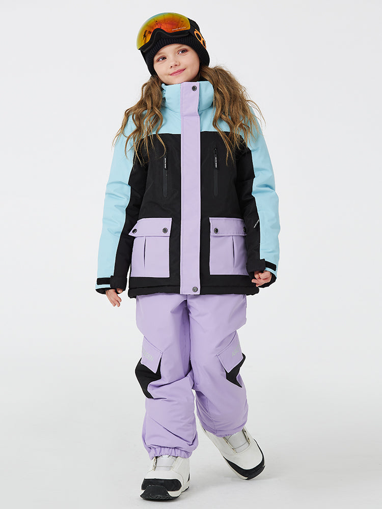 Wasserdichte Schneeanzüge für Kinder und Mädchen, ideal für Bergliebhaber