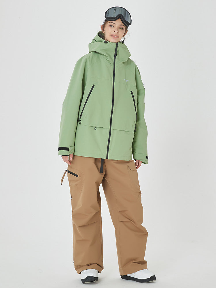 Mountain Breaker Damen-Skianzug, Thermo-Winterjacke und -hose