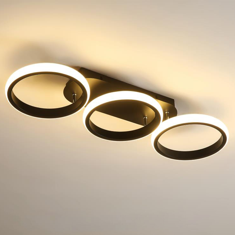 Luvano LED Deckenleuchte modern schlicht flach