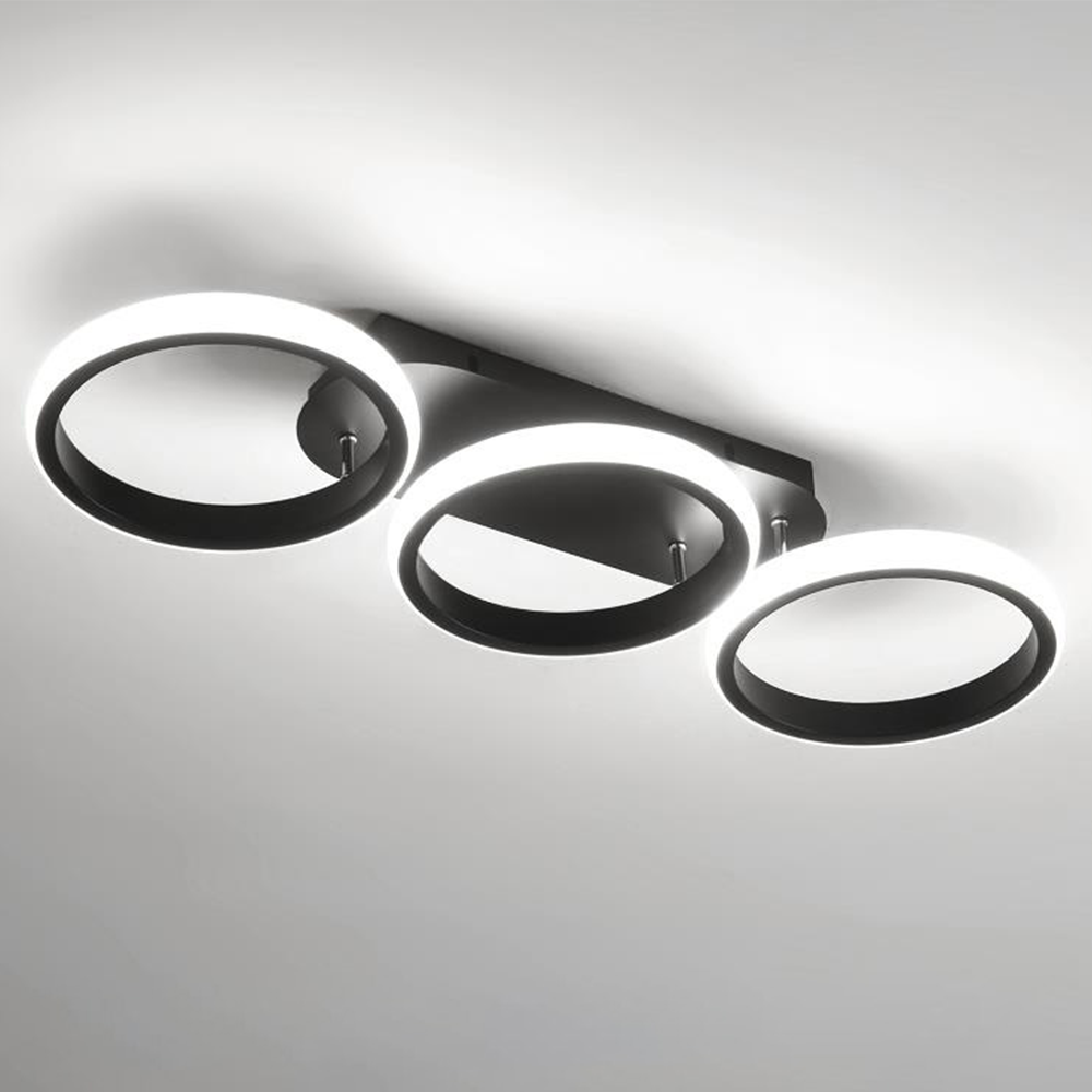Luvano LED Deckenleuchte modern schlicht flach