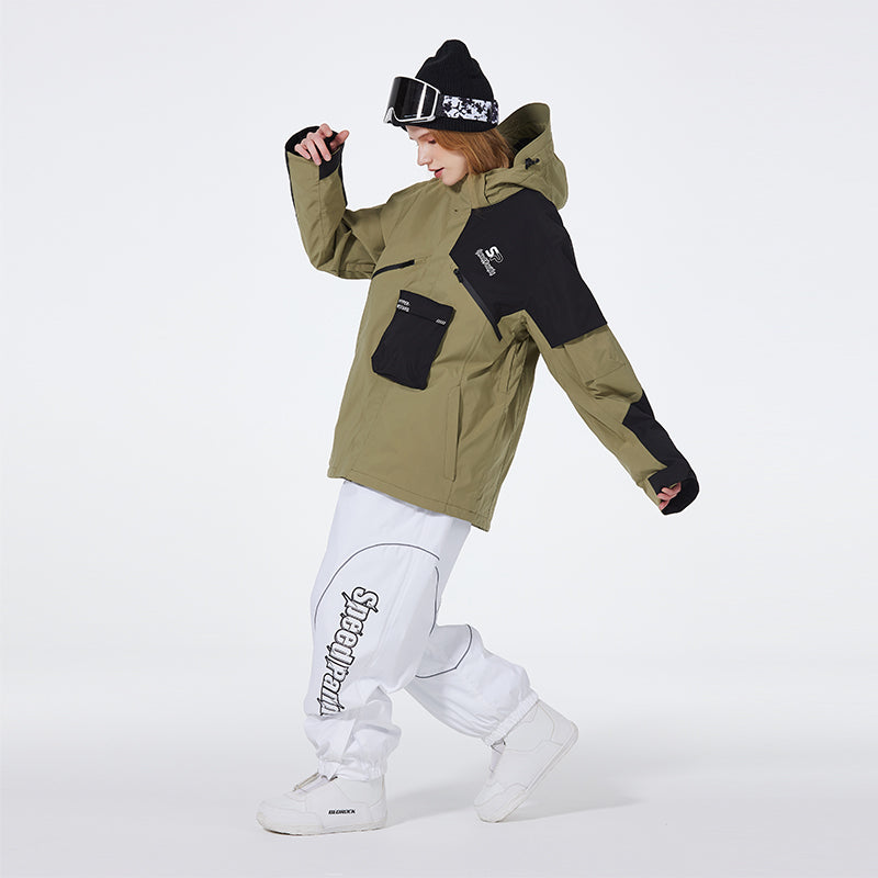 SpeedPanda Unisex Alpine SnowTech Mountain Explorer Schneeanzüge für Damen und Herren