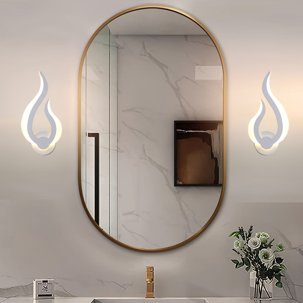 Luvano Wandleuchte Flamme LED warmweiß