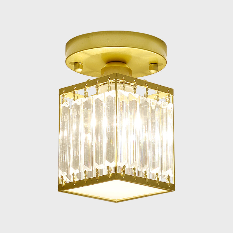 Luvano Deckenleuchte Kristall Flur elegant