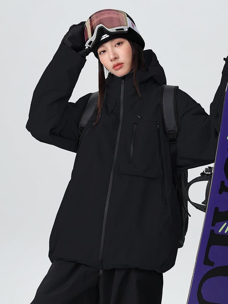 Searipe Durable Mountain Pro All-Terrain Baggy Schneejacke für Damen