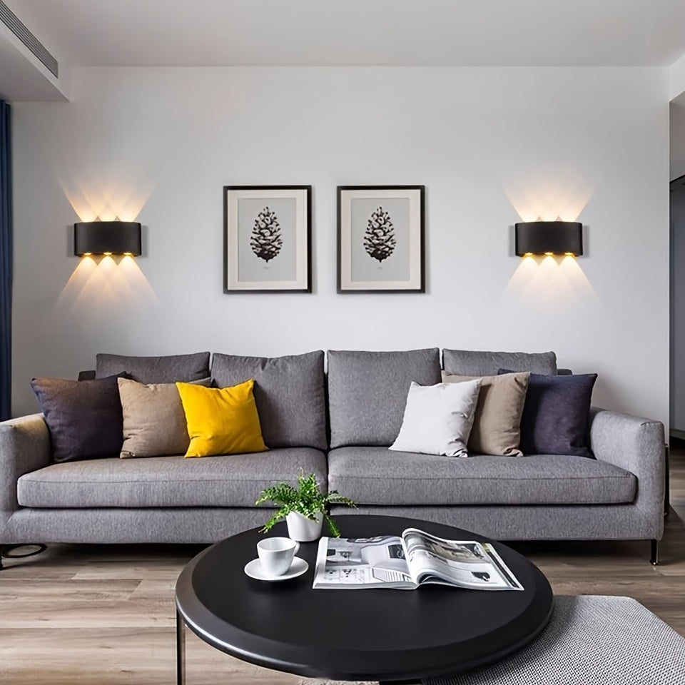 Luvano LED Wandleuchte IP55 Up Down innen außen