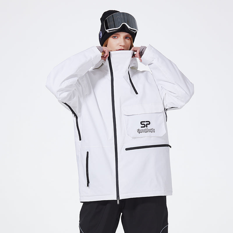 SpeedPanda Mountain Unisex Alpine GlacierPro Extreme Schneejacke für Damen