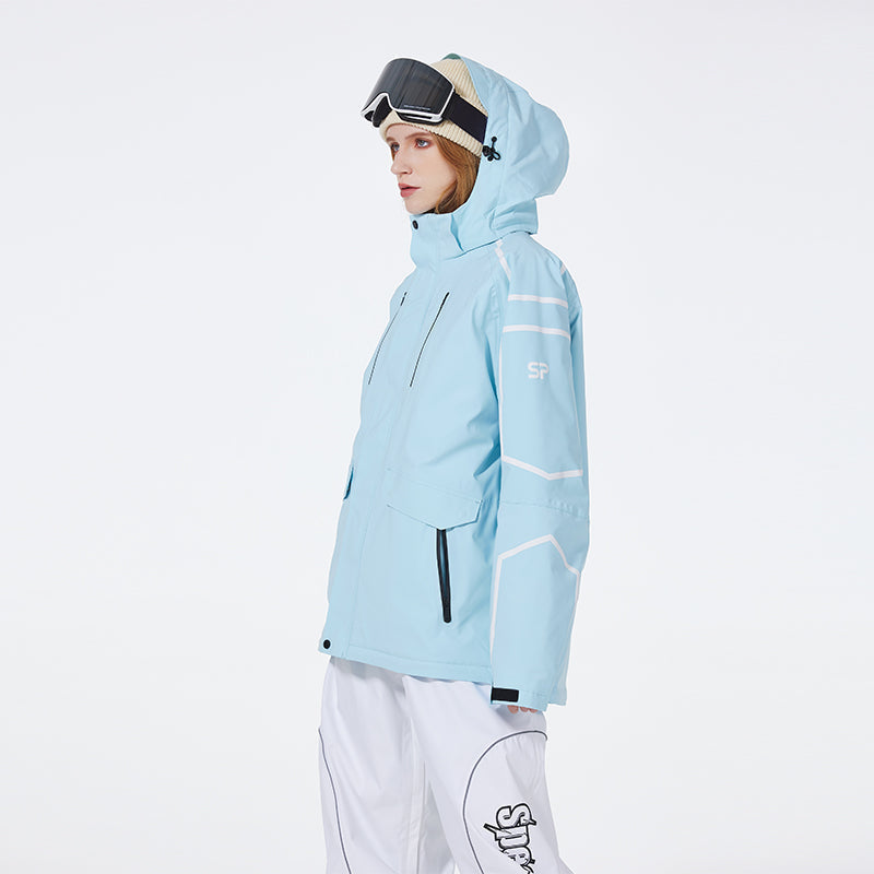 SpeedPanda Mountain Unisex SnowElite Adventure Schneejacke für Damen und Herren