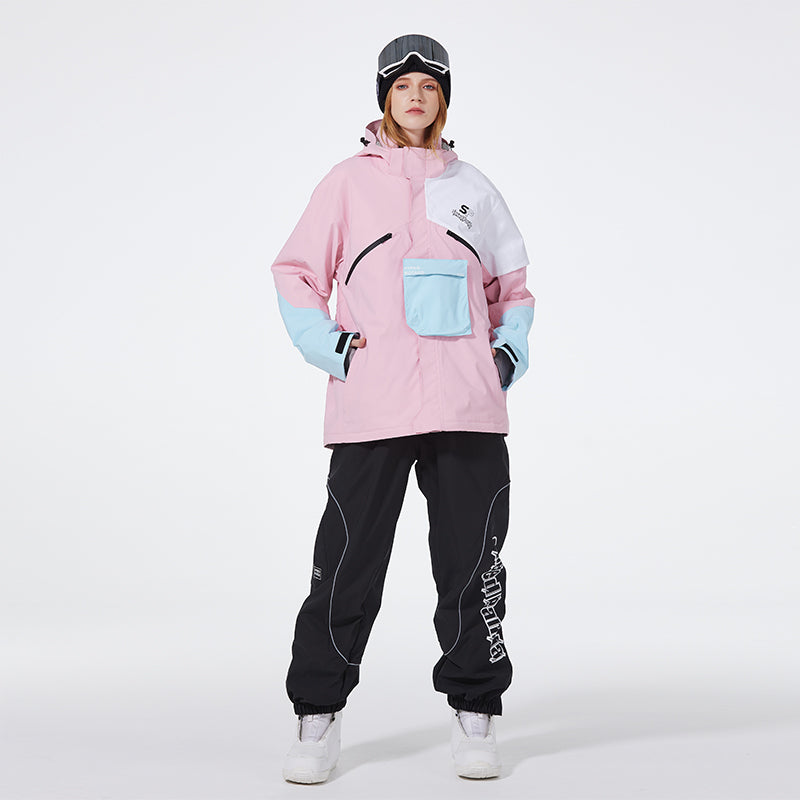 SpeedPanda Unisex Alpine SnowTech Mountain Explorer Schneeanzüge für Damen und Herren