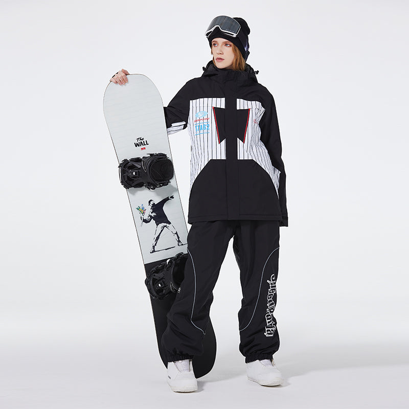 SpeedPanda Mountain Unisex Alpine Avalanche Flare Expedition Schneeanzug für Damen und Herren