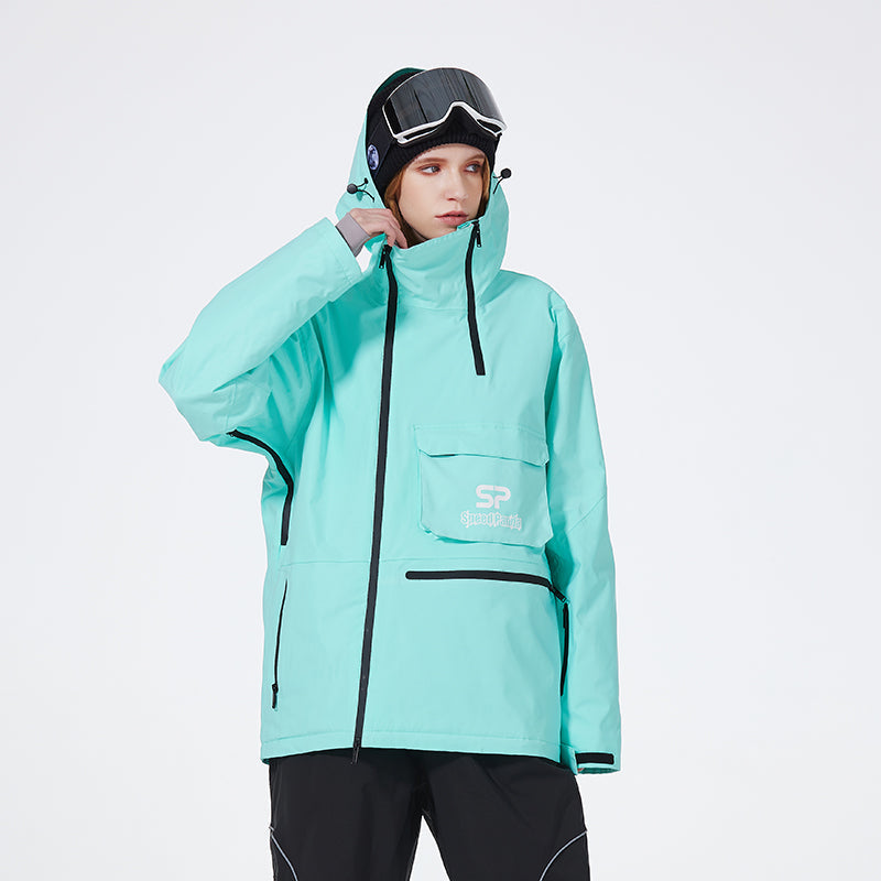 SpeedPanda Mountain Unisex Alpine GlacierPro Extreme Schneejacke für Damen