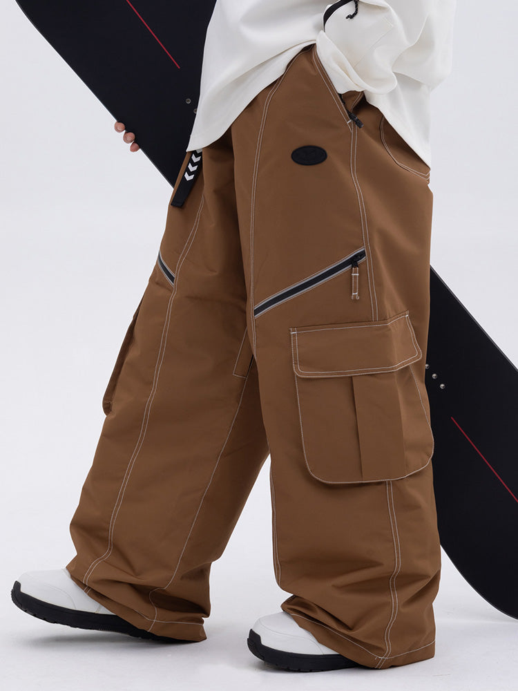 Mountain Chill Streetstorm Oversize Baggy Schneehose für Herren
