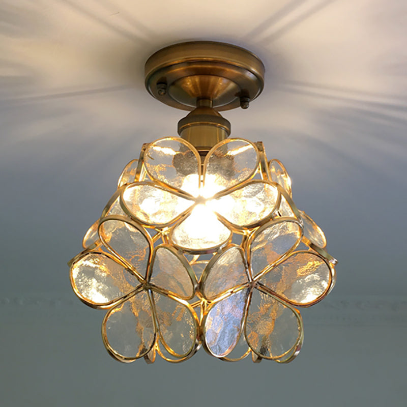 Luvano Deckenleuchte Blume Retro bunt Aufbau