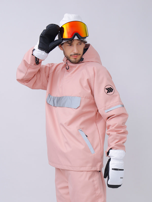 Snowverb Alpine Ranger Colorblock Anorak Snowboardjacke für Herren