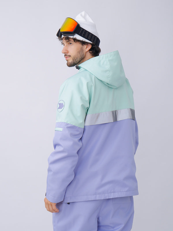 Snowverb Alpine Ranger Colorblock Anorak Snowboardjacke für Herren