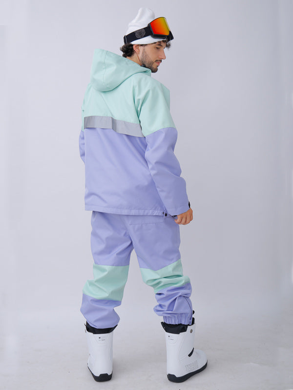 Snowverb Alpine Ranger Schneeanzug-Sets für Herren mit reflektierenden Streifen
