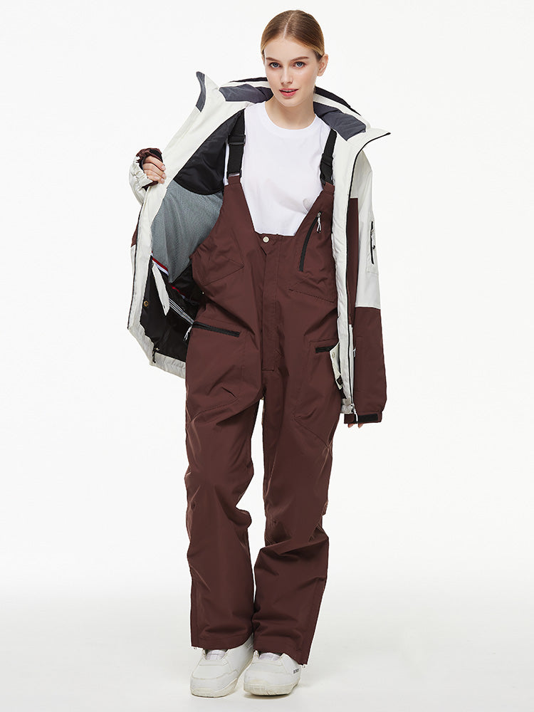 Arctic Queen Backcountry Explorer Thermo-Schneejacke und Latzhose für Damen