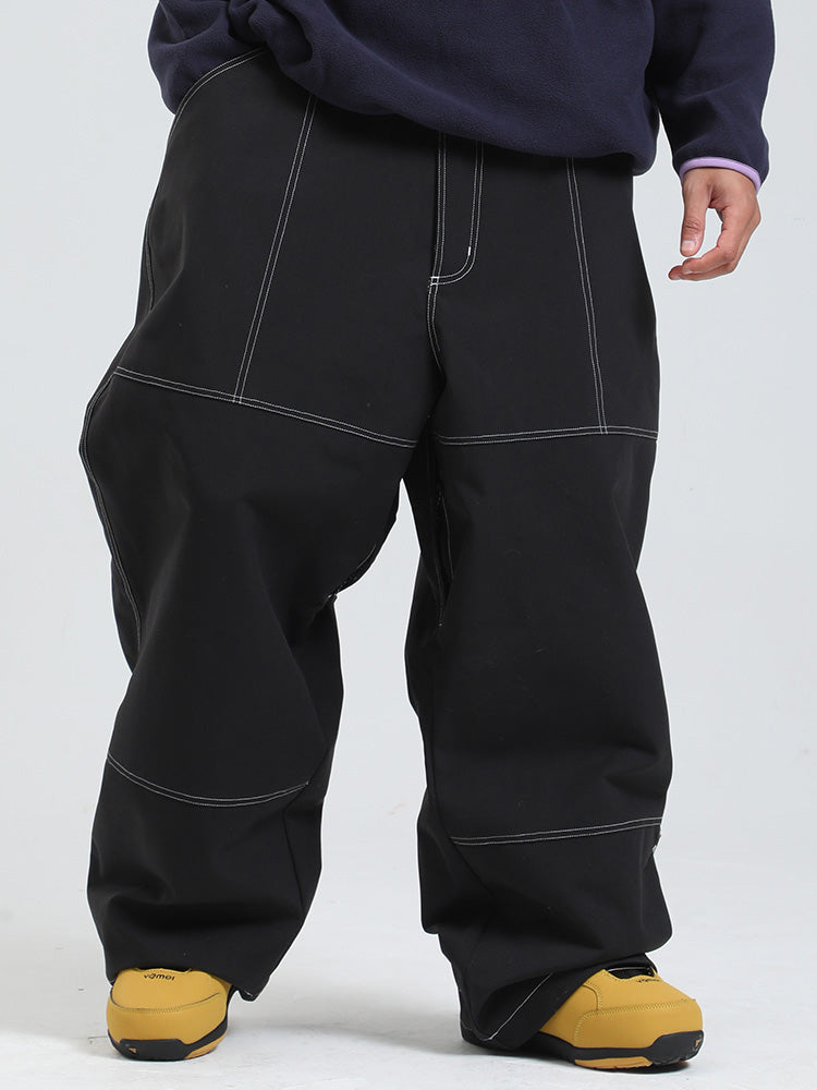 Gsou Snow Mountain Freerider Freestyle Baggy Snowboardhose für Herren