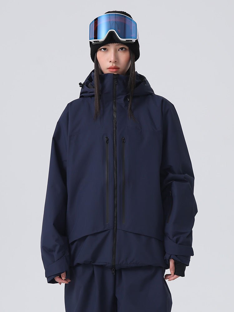 Searipe Unisex Ridge Master Mountain Freerider Baggy Schneejacke für Damen und Herren