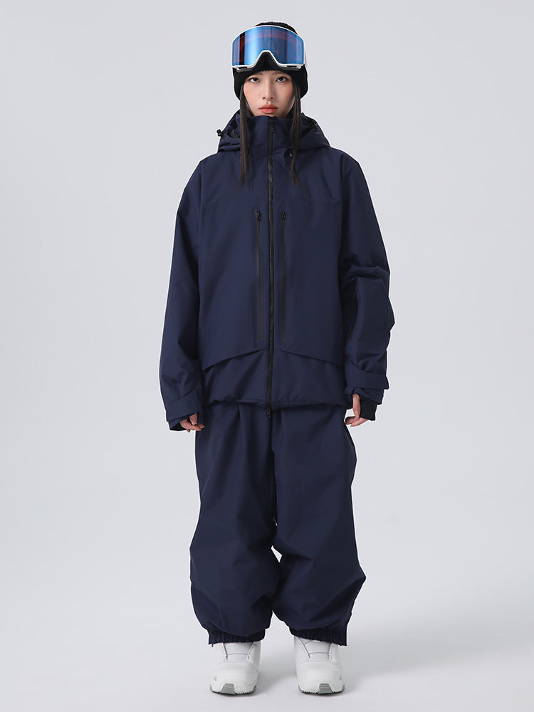 Searipe Unisex Ridge Master Mountain Freerider Baggy Schneeanzug für Damen und Herren