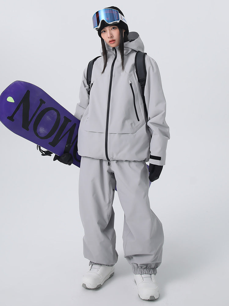 Searipe Unisex Strapazierfähiger Mountain Pro Allwetter-Schneeanzug für Damen und Herren