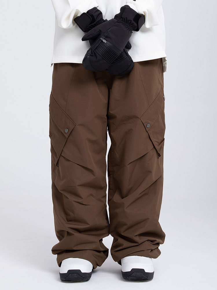 Damen-Schneehose Mountain Chill Swag mit Cargotaschen und lockerem Sitz