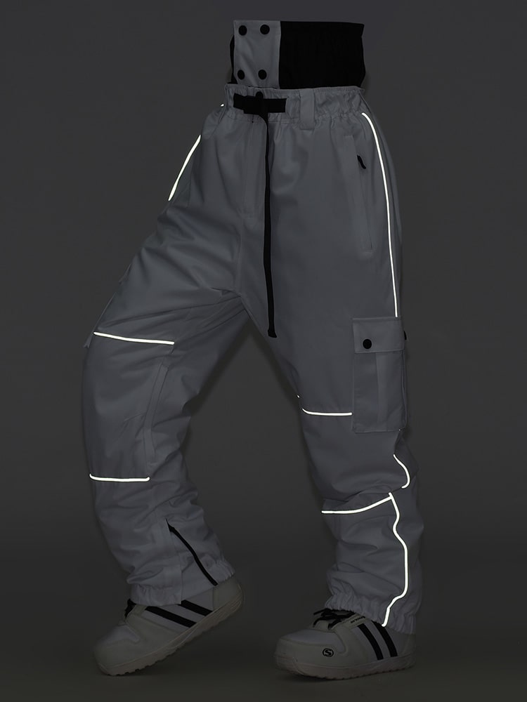 SnowCraze Alpine Explorer Freestyle Baggy Schneehose für Herren
