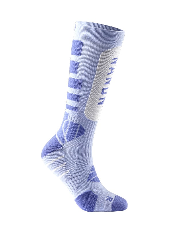 Nandn Unisex MountainTrail Warme Thermosocken aus Wolle, lang, Ski- und Snowboardsocken