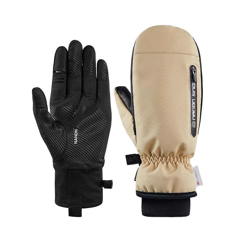 Nandn Winter Mountain Shred Allwetter-Schneehandschuhe für Damen