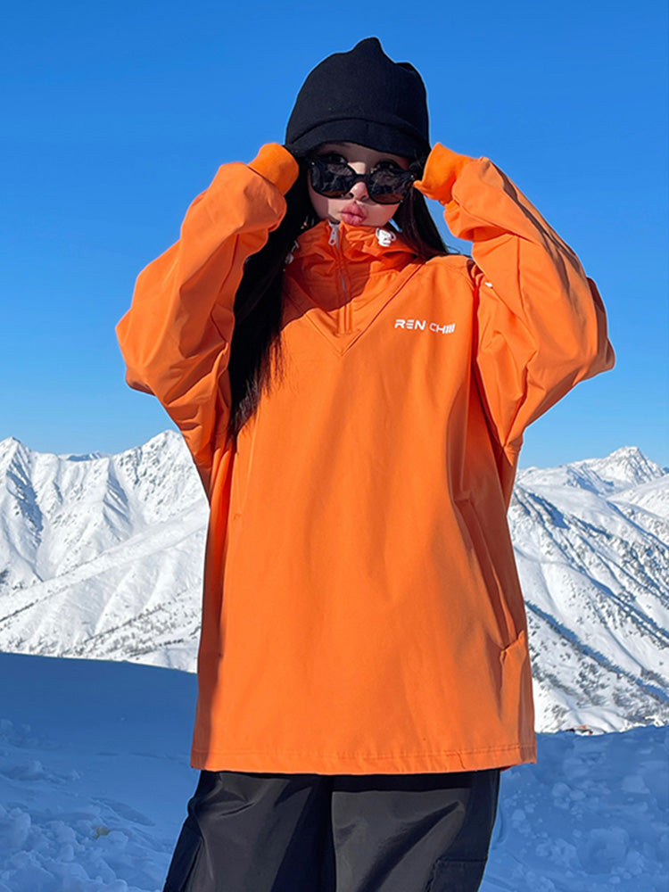Renchill BearHug Kuscheliger Fleece-Oversize-Schneehoodie für Damen