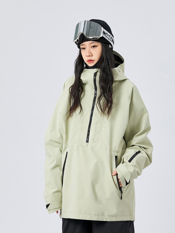 Nandn Snow Ace 3L wasserdichte Winter-Snowboardjacke für Damen