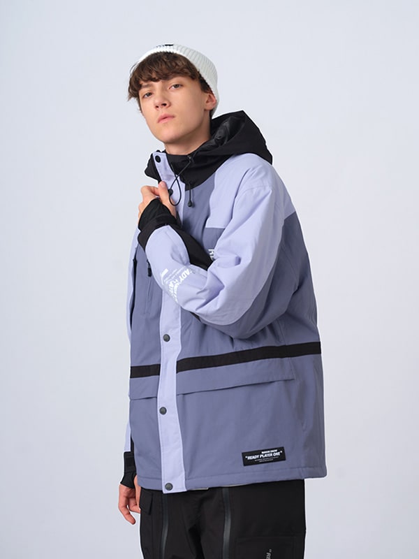 Nandn Snow Vanquisher Herren Wintermode Ski-Snowboardjacke