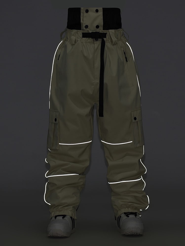 SnowCraze Alpine Explorer Freestyle Baggy Schneehose für Damen